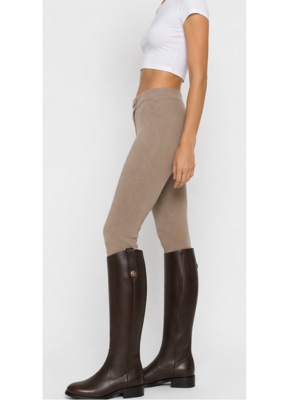 American Apparel Ribbed Riding Pants - Picture 11 of 11